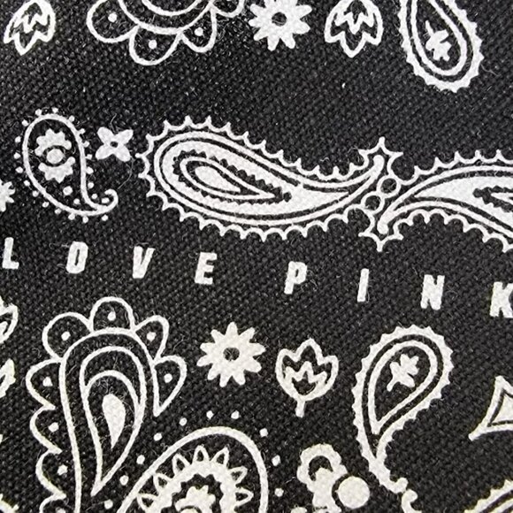 Victoria’s Secret PINK Mini Drawstring Backpack Paisley LIMITED EDITION - Picture 4 of 7